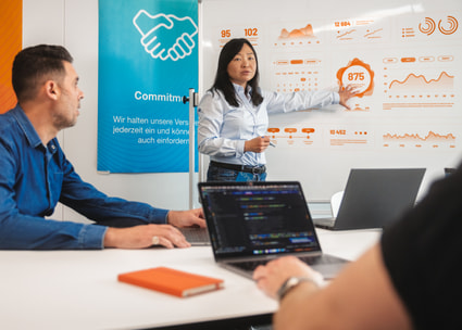 Meeting mit Whiteboard